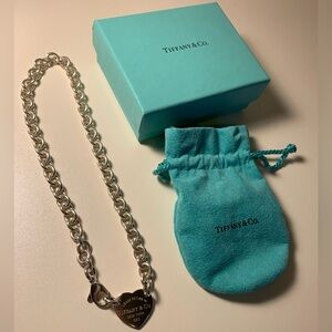 Tiffany & Co. Return to Tiffany Heart Tag Necklace